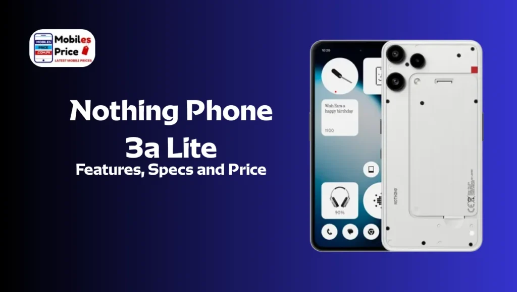 Nothing Phone 3a Lite